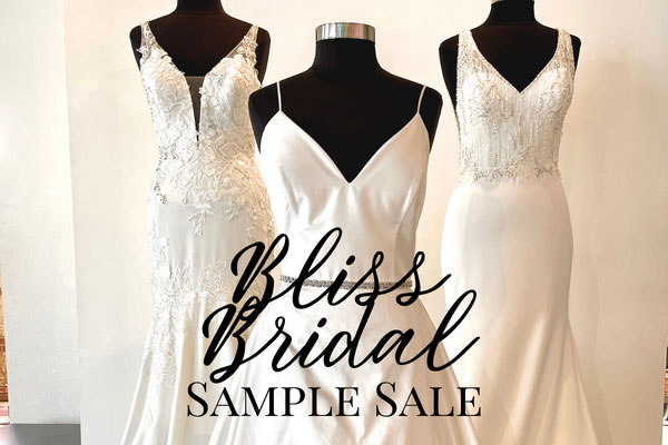 Fall Wedding Dress Sample Sale 2022