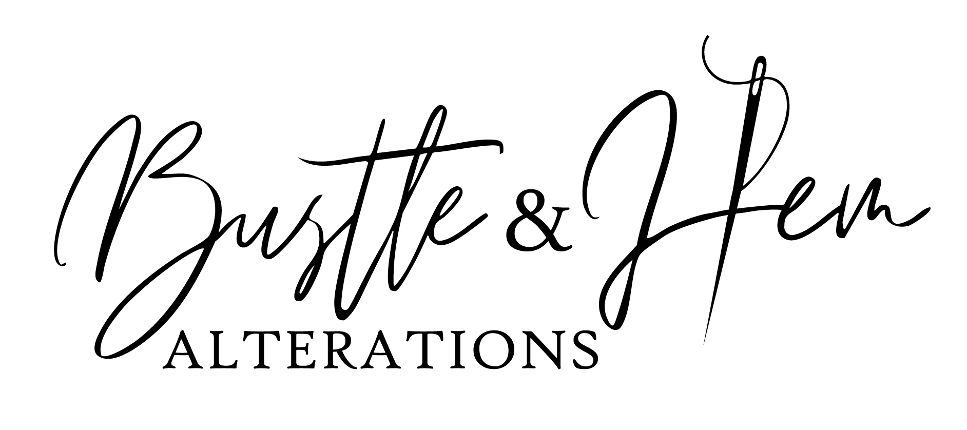 Bustle and Hem Logo - Bridal Gown Alterations