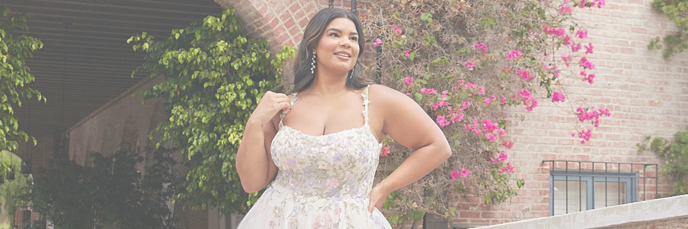 Colored Lace Wedding Dress