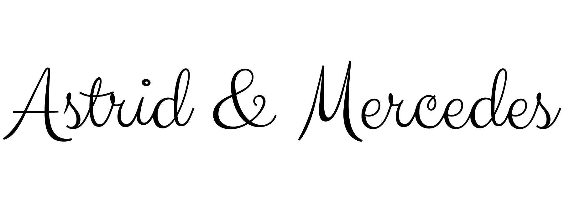 Astrid & Mercedes Logo